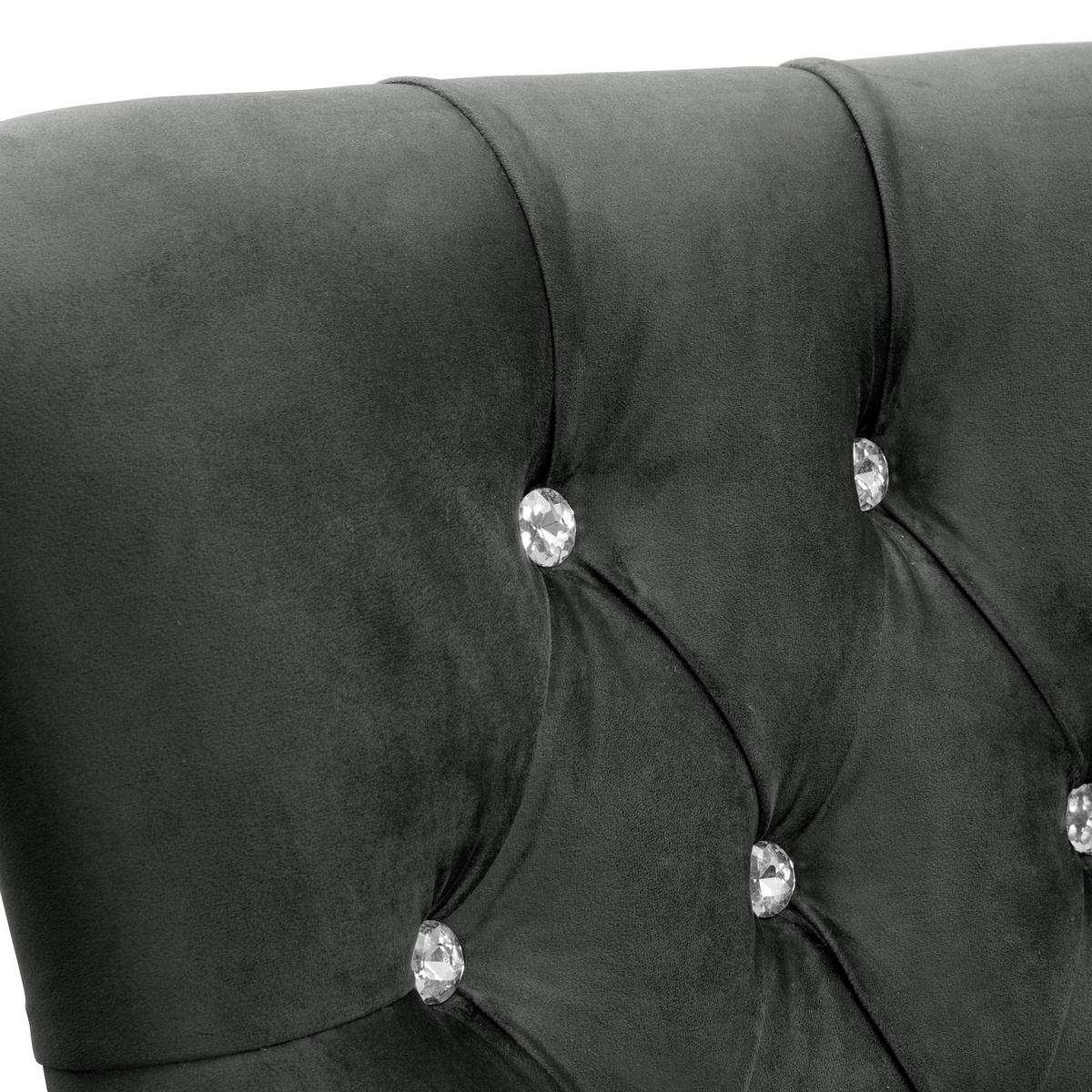 SESSEL Kayley Samtvelours graphit - Graphitfarben, Kunststoff (71/97/82cm) - 58aufmkessel