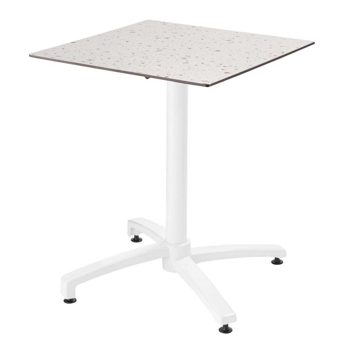 GARTENSET 5-tlg., Terrazzo und Grau - Grau, Metall - Oviala