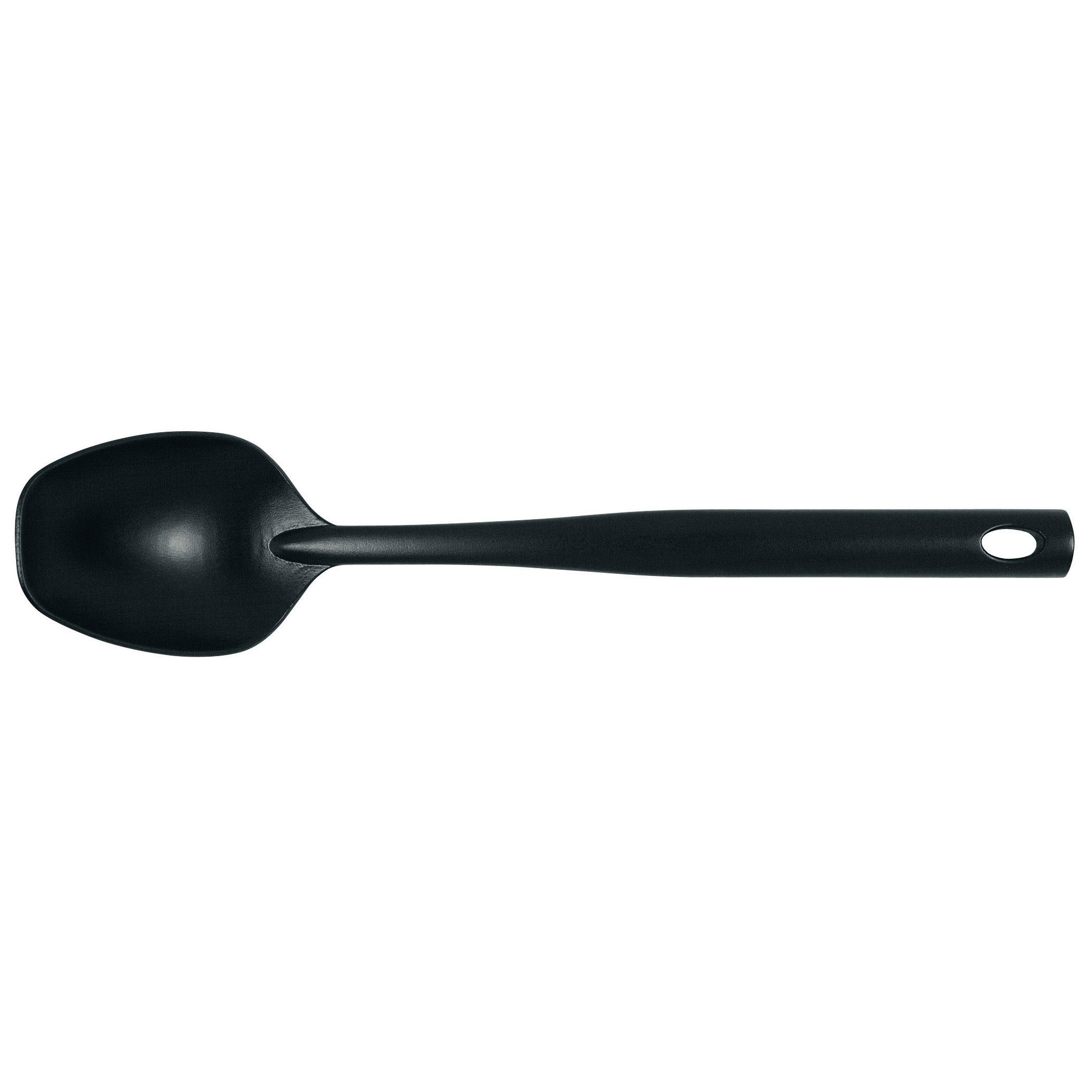 GEMÜSELÖFFEL Basic, Kelle in Schwarz - Schwarz, Metall (35cm) - Brabantia