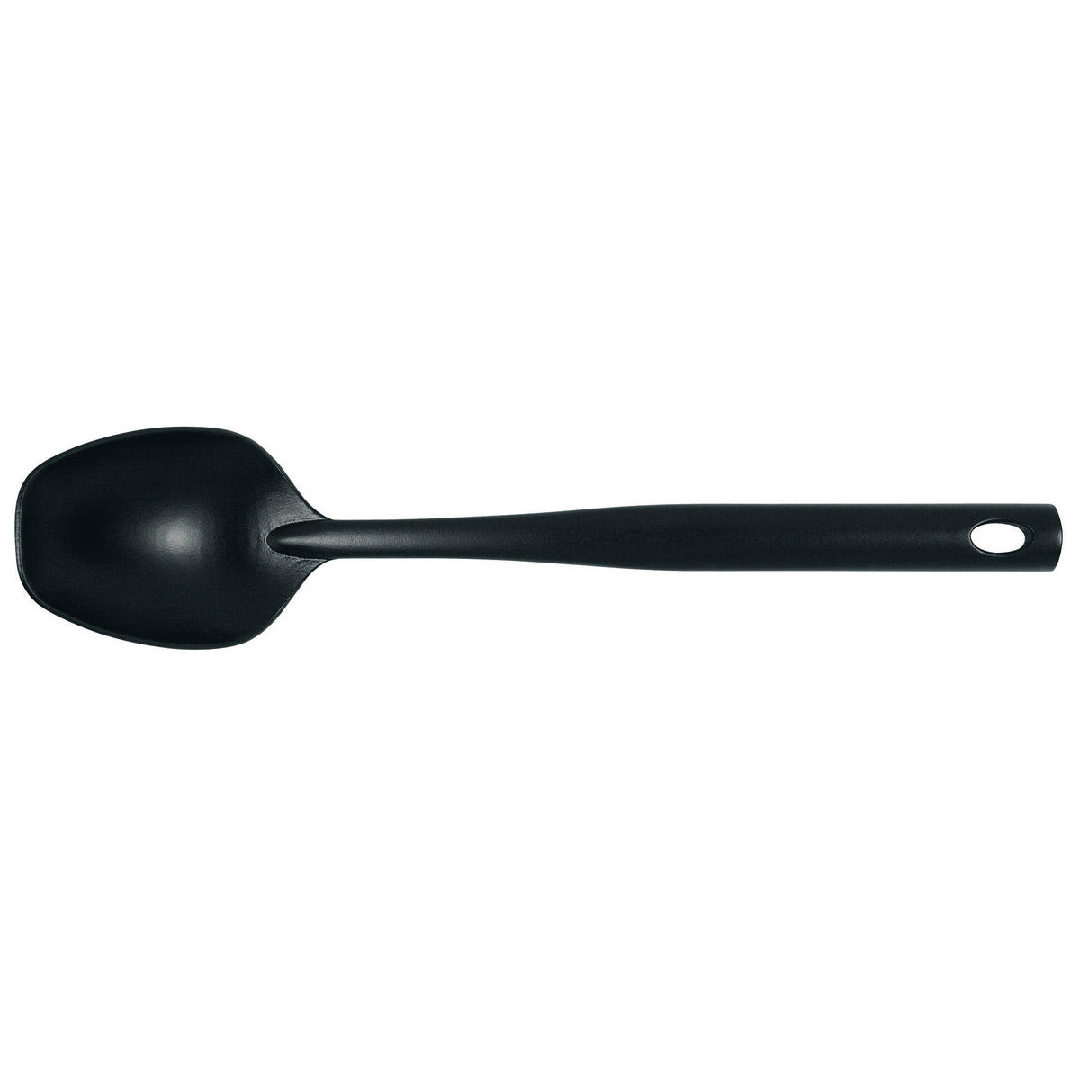 GEMÜSELÖFFEL Basic, Kelle in Schwarz - Schwarz, Metall (35cm) - Brabantia