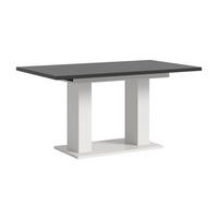 ESSTISCH MOTION (B/H/T: ca. 150/76/90 cm) in Weiß/grau - Weiß, Holzwerkstoff (90/150/76cm)