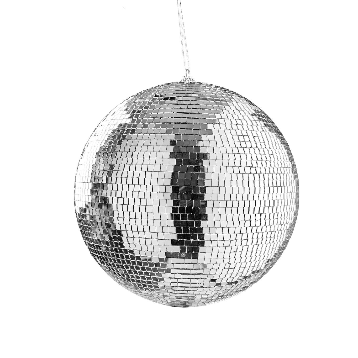 SPIEGELKUGEL Disco - Silberfarben, Glas/Kunststoff (20/20/20cm) - Butlers