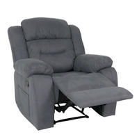 FERNSEHSESSEL XXL Grau - Grau, Textil (95/103/88cm) - MCW
