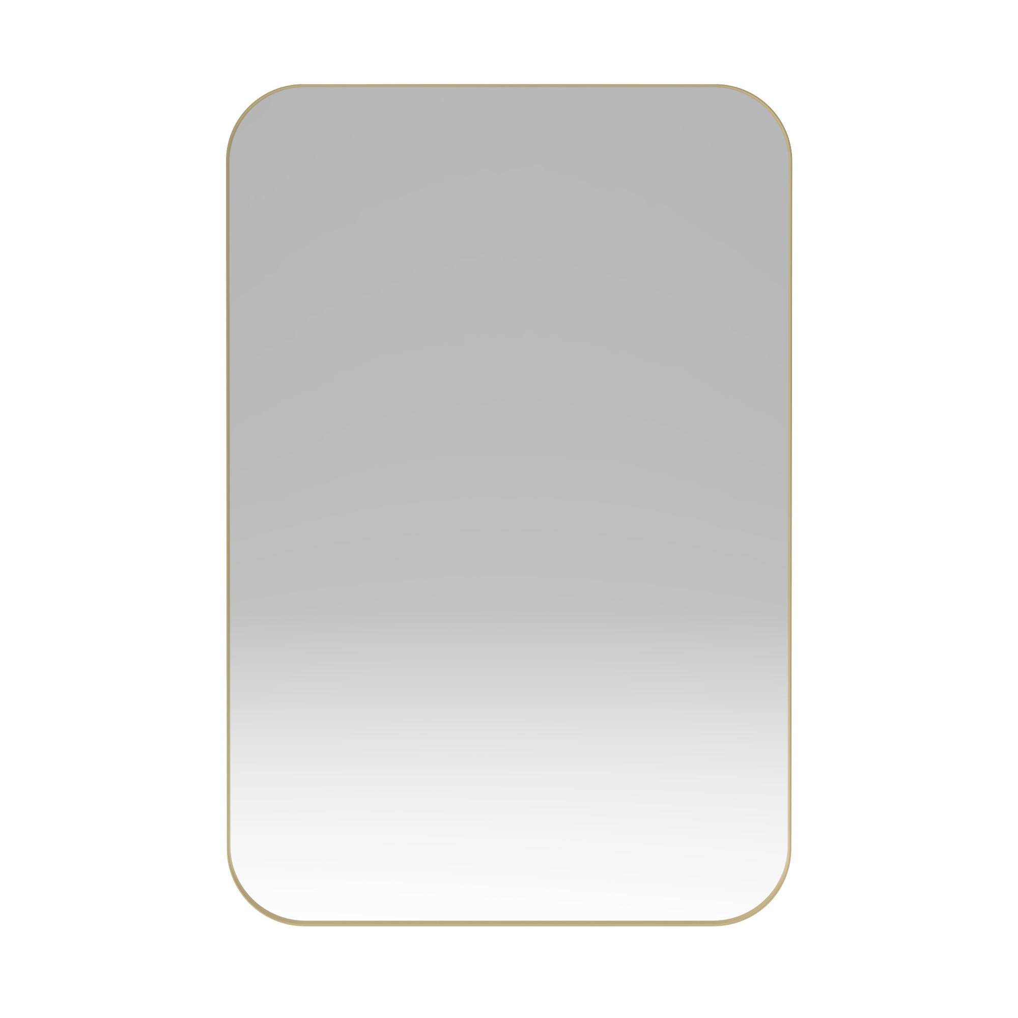 Pangivo Spiegelschrank Gold 76x12x51 cm