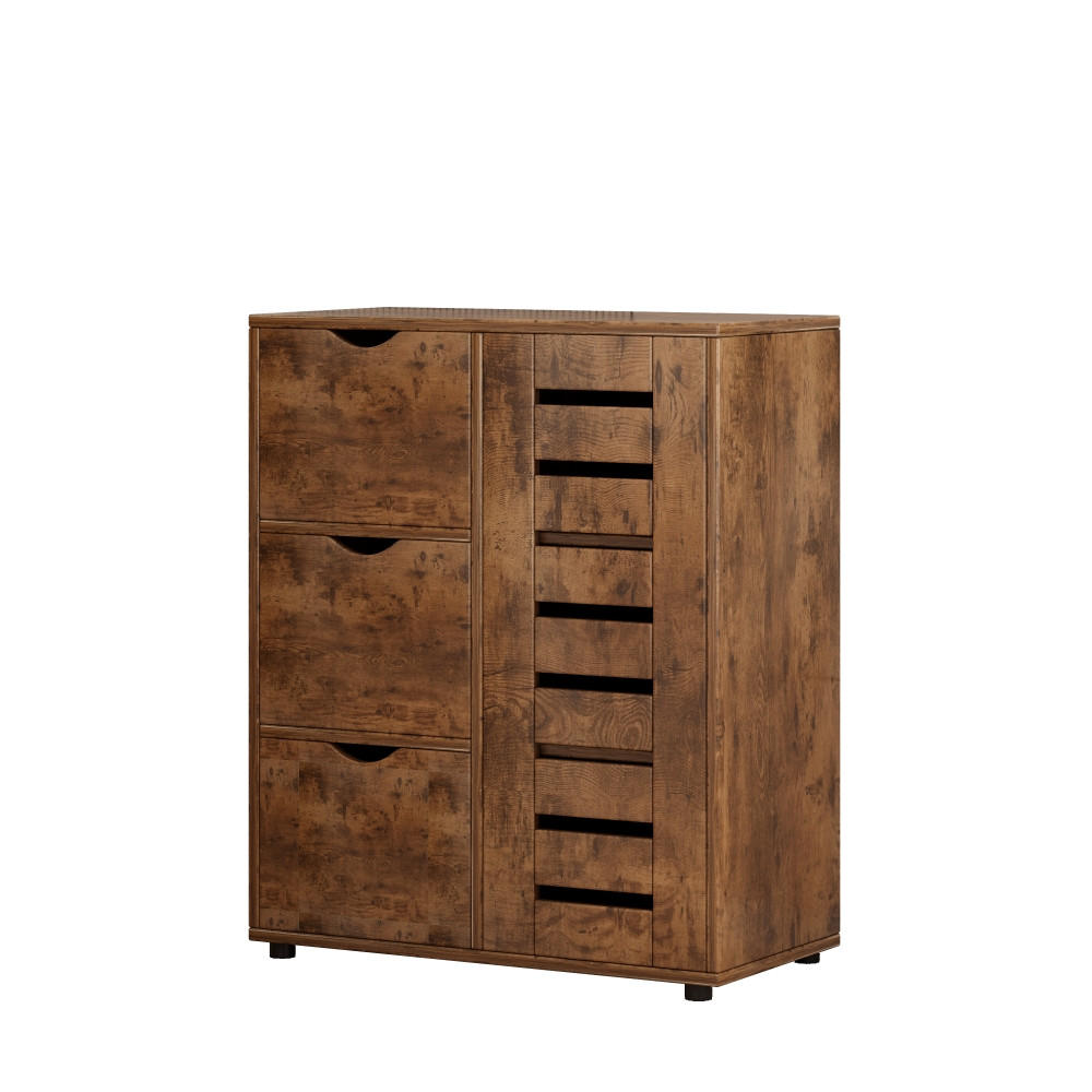 KOMMODE, braun 60/30/80cm - Braun, Holzwerkstoff (60/80/30cm)