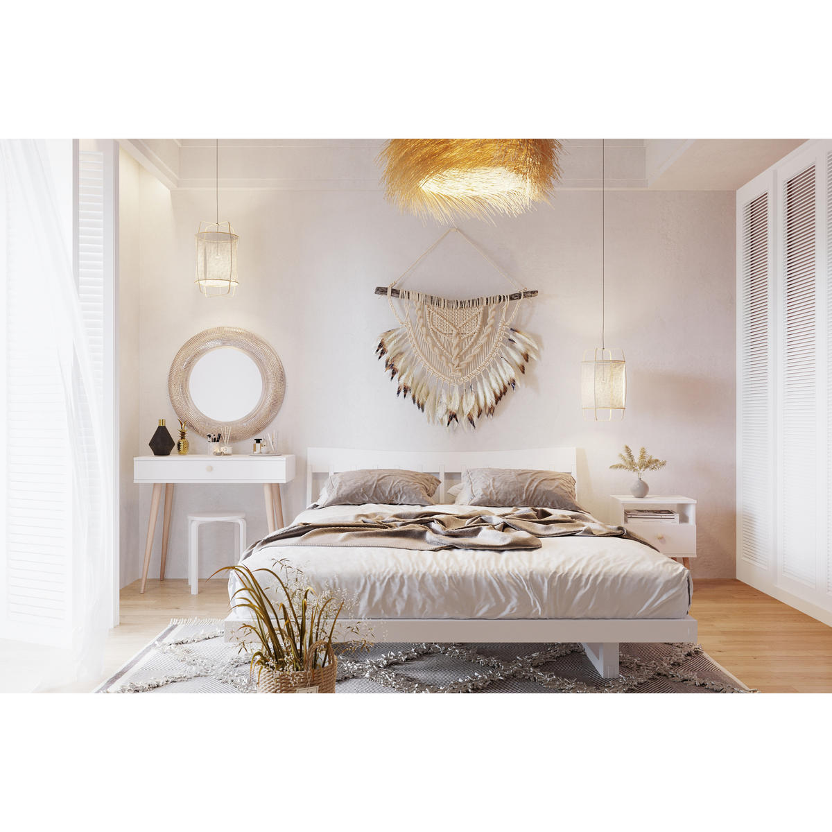 KONSOLE NATURA, 90 cm, Weiß Matt, mit 1 Schublade - Weiß, Holz (90/80/31cm) - Excellent Home