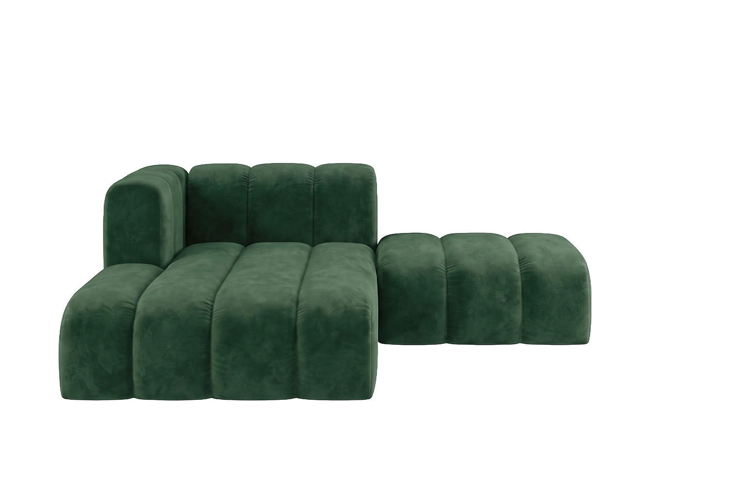 Kaiser Möbel Chaiselongue Grün 204x179 cm