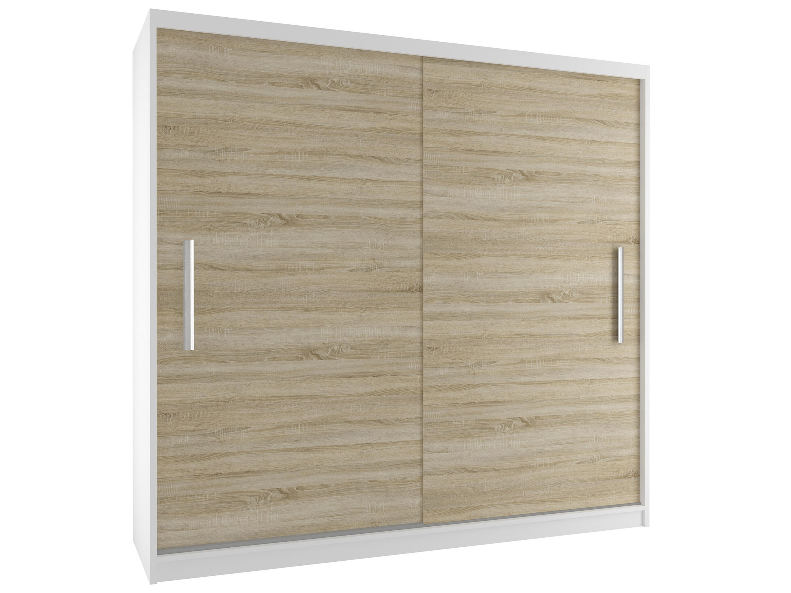 B BELINI GROUP POSUVNÁ SKŘÍŇ Verona SI, Bílá/Dub Sonoma Mat, 200 cm