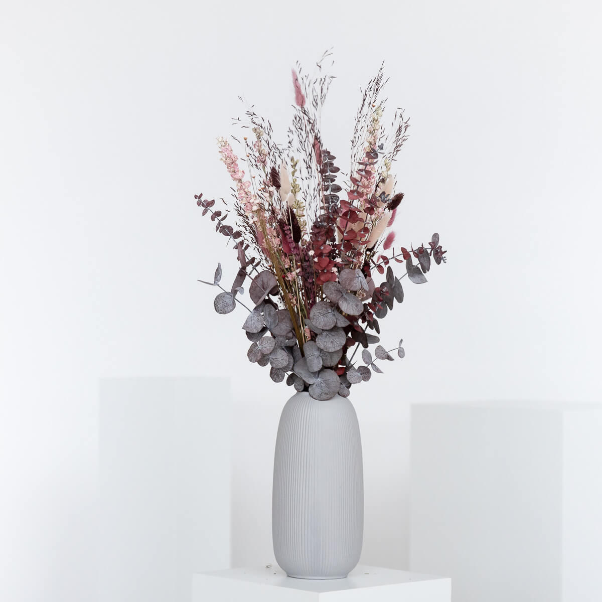 TROCKENBLUMEN Strauß Sonntagsspaziergang - Multicolor, Naturmaterialien (60cm) - Lykke & You