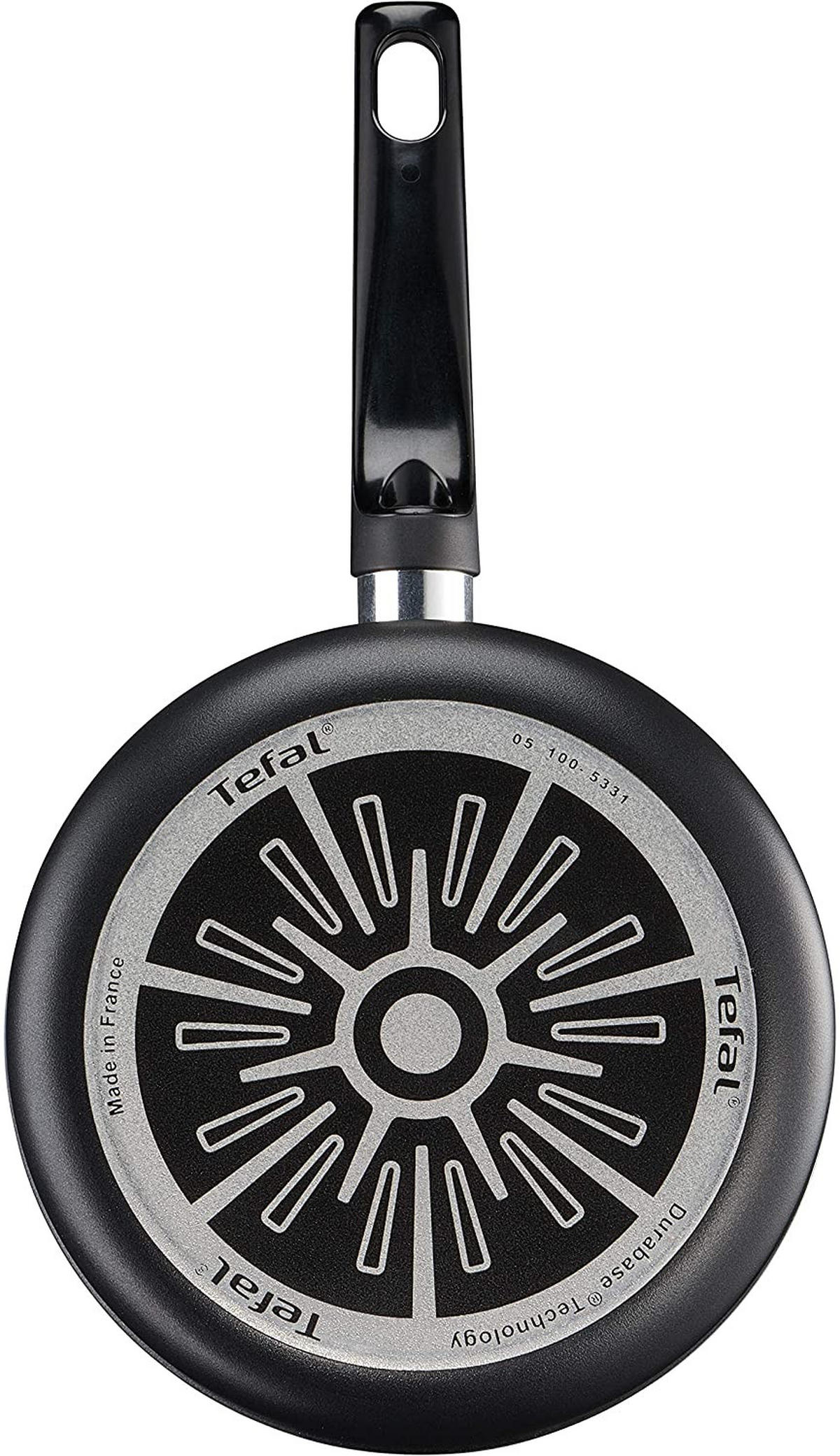 SCHMORPFANNE B30932 Invissia Schwarz 24cm - Schwarz, Keramik/Metall (24cm) - Tefal