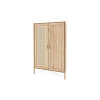 KLEIDERSCHRANK INA Wildeiche - Eiche Bianco, Holz (108/175/60cm) - byoak