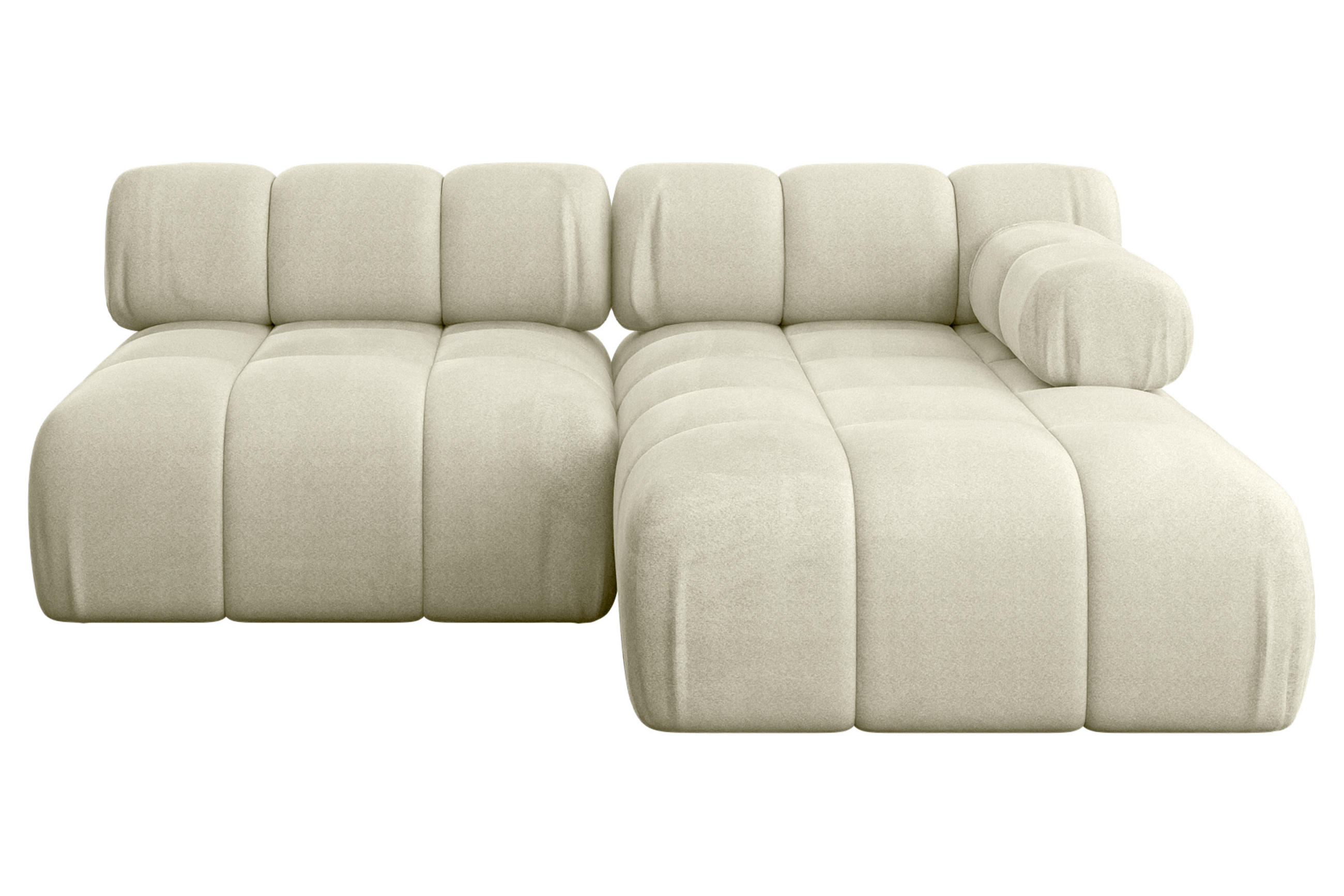 Altdecor Ecksofa Beige 190x160 cm