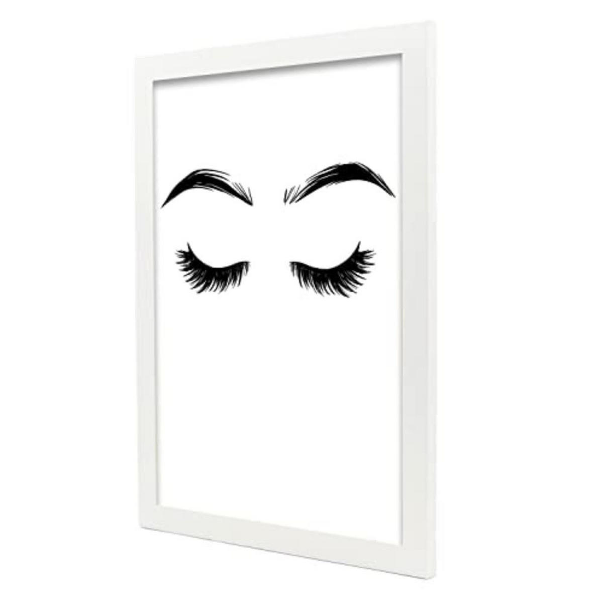 POSTER Set mit 4 Coco TypografieStil A3 Weißer Rahmen - Weiß, Papier (29.7/3cm) - Nacnic