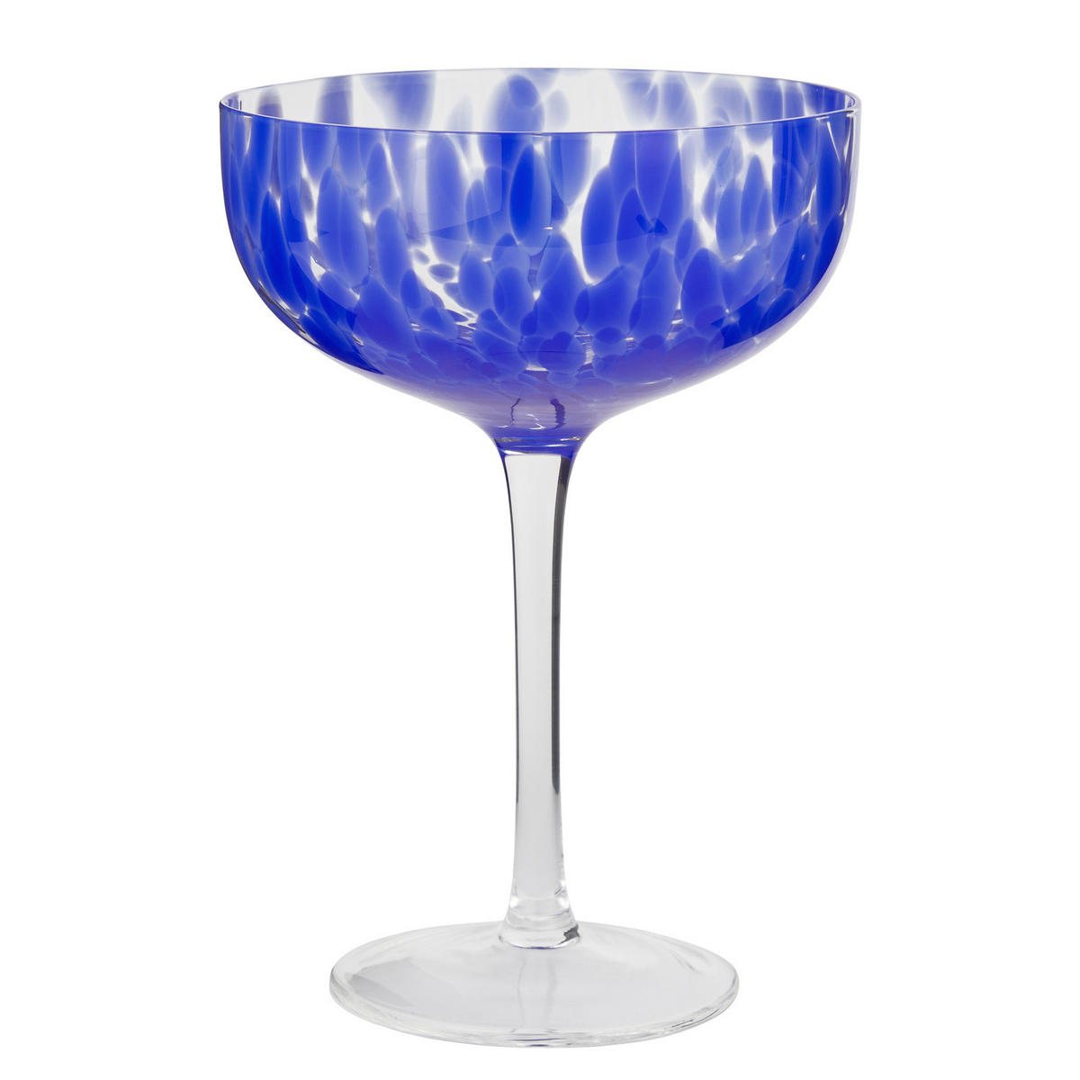 COCKTAILGLAS Confetti - Blau, Glas (0.33L) - Butlers