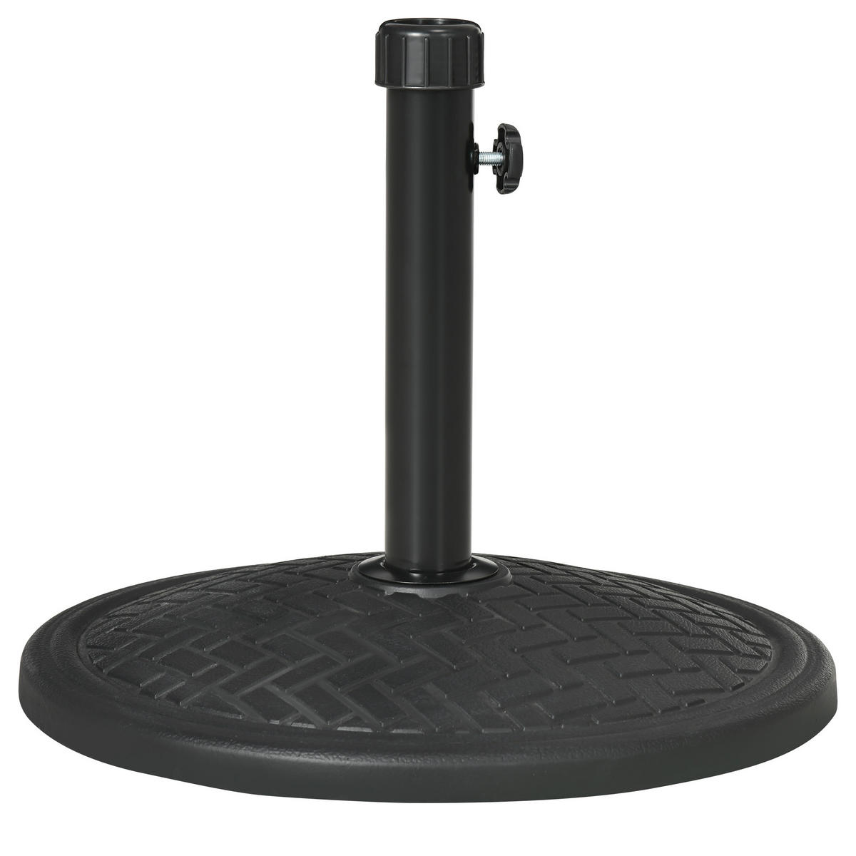 SCHIRMSTÄNDER Schwarz Ø 46 cm - Schwarz, Metall (46/46cm) - PANGIVO
