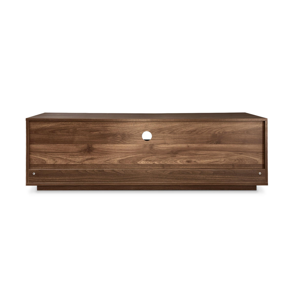 TV-LOWBOARD Sven 140cm, 2 türen Walnuss-Finish Skandinavisches - Nussbaumfarben, Holzwerkstoff (140/45/40cm) - Sicaan