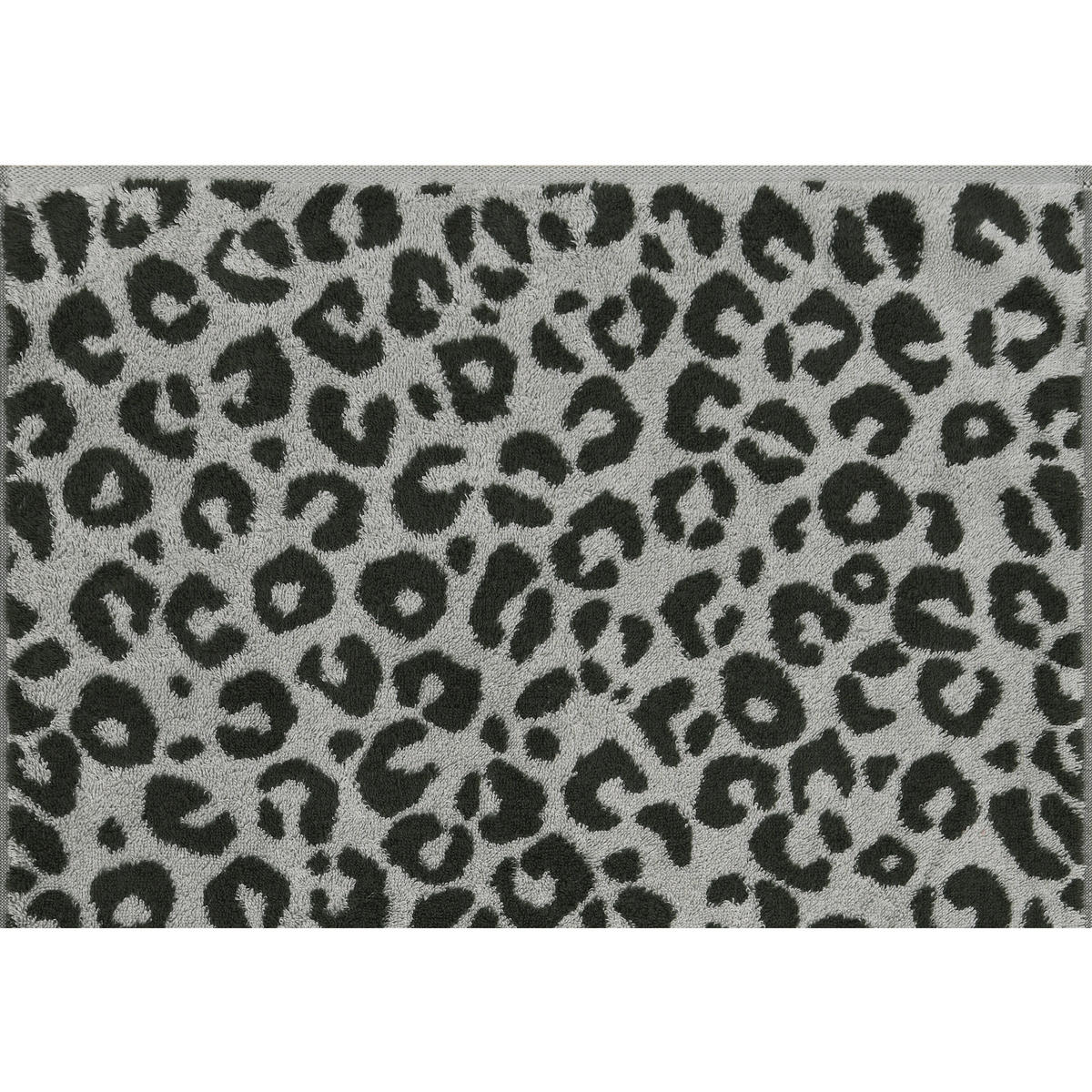 HANDTUCH TWO-TONE LEO 540 BASALT - 73 - Grau, Textil (50/100cm) - Cawoe