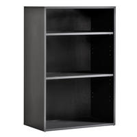 BÜCHERREGAL Der Bücherwurm - Anthrazit, Holzwerkstoff (60/91/34.5cm) - Mokebo