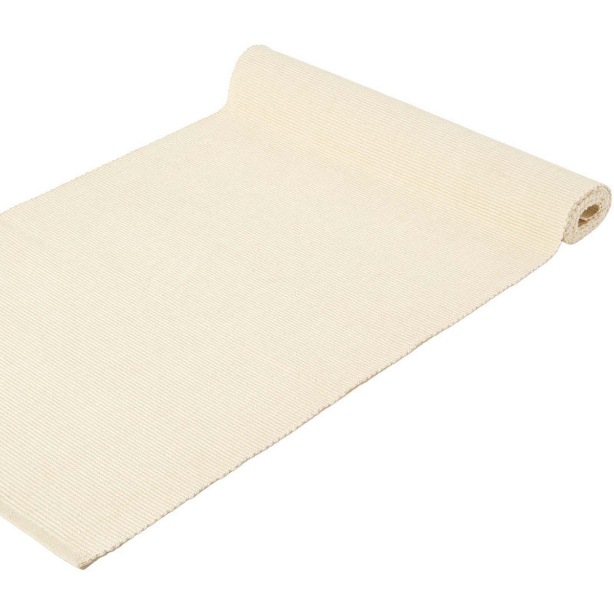 TISCHLÄUFER creme 44/178 cm, 100% Baumwolle - Creme, Textil (44/178cm) - Homescapes