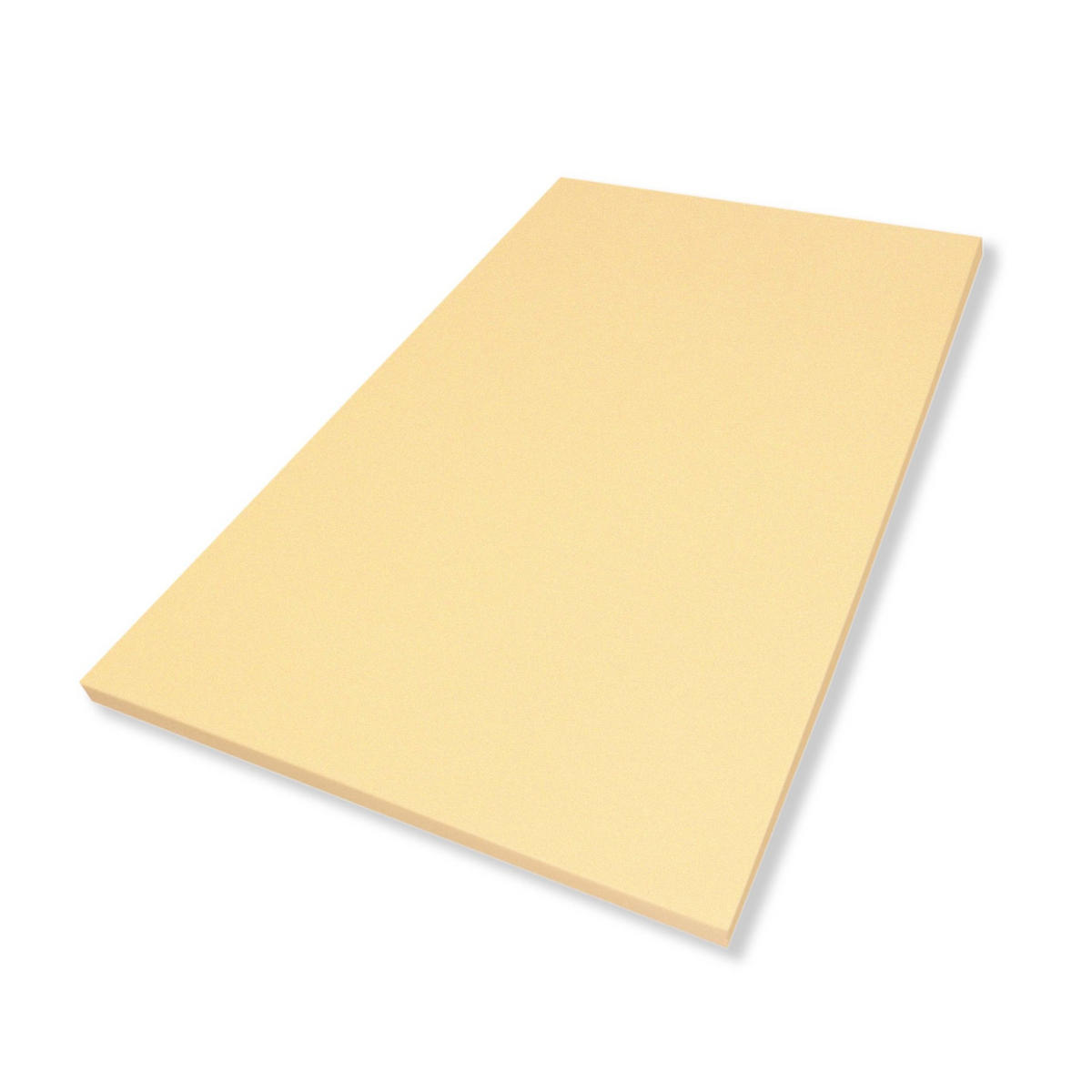 TOPPER Breckle Viscoelastische Matratzenauflage – ohne Bezug, 4 cm Höhe - Weiß, Textil (80/200cm) - Breckle