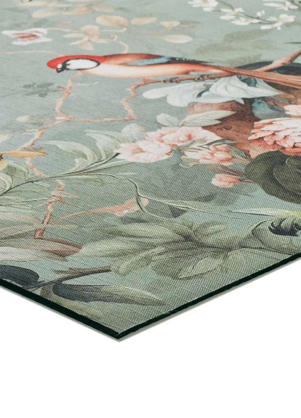 KÜCHENLÄUFER waschbar Mehrfarbig Ricci 52/100 cm - Grün, Kunststoff/Textil (52/100cm) - Atticgo