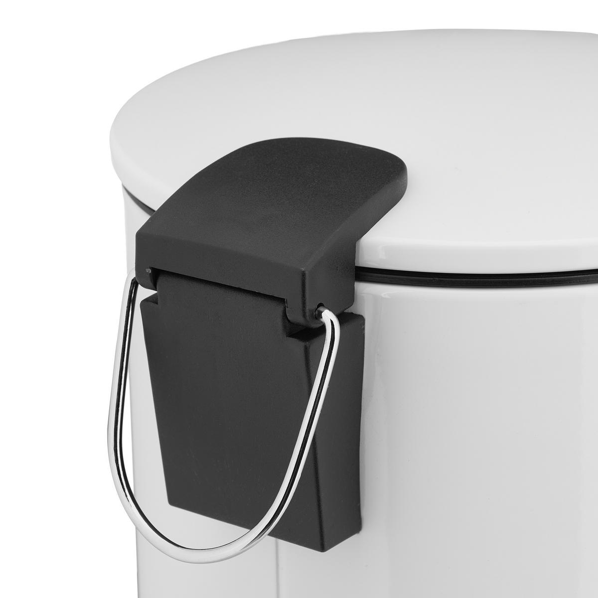 Weiß, Kunststoff/Metall (20.5/26/24cm) - Relaxdays