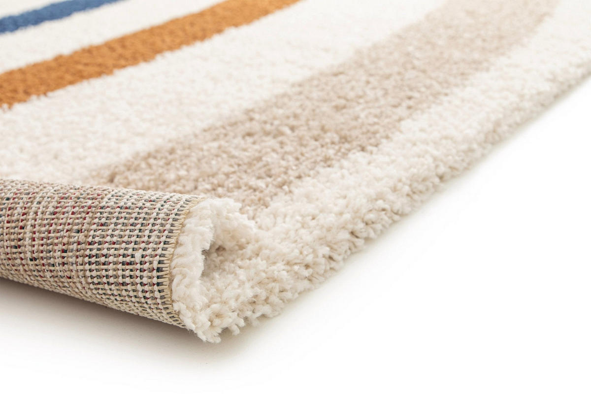 REGENBOGEN Teppich dick und bequem mehrfarbig - Multicolor, Textil (120/170cm) - AFK Living