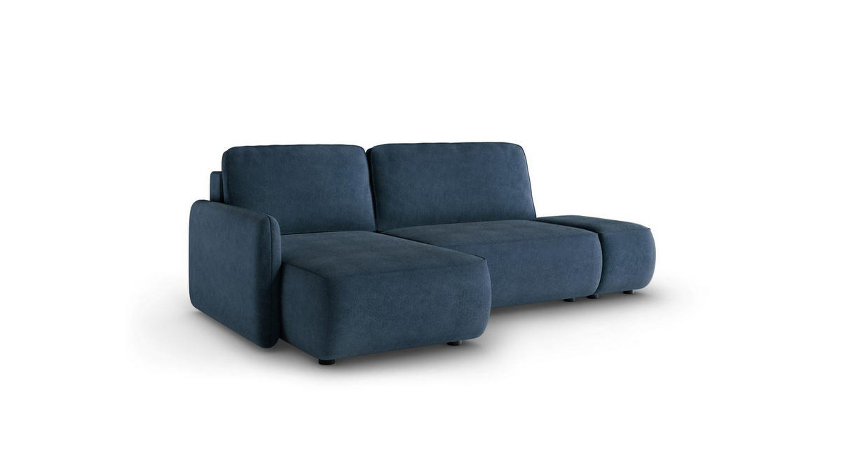 ECKSOFA mit Schlaffunktion Blau - Blau, Textil (229/148cm) - Furnisell
