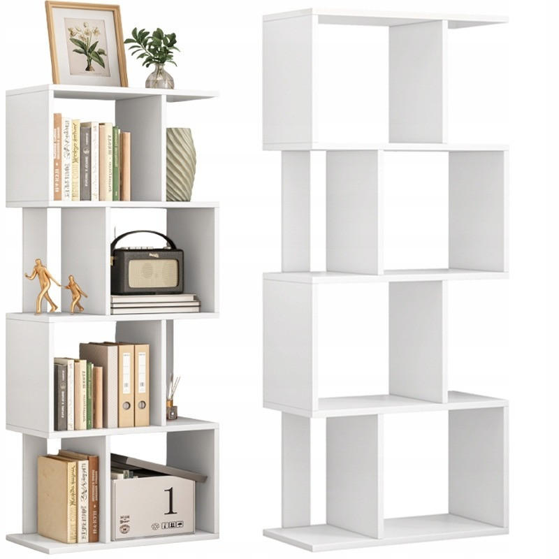 XXXLutz Bücherregal, Weiß 59.4x140x30 cm