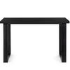 ESSTISCH CETO rechteckig Loft-Stile, schwarz - Schwarz, Holz/Metall (80/125/77cm) - KONSIMO®