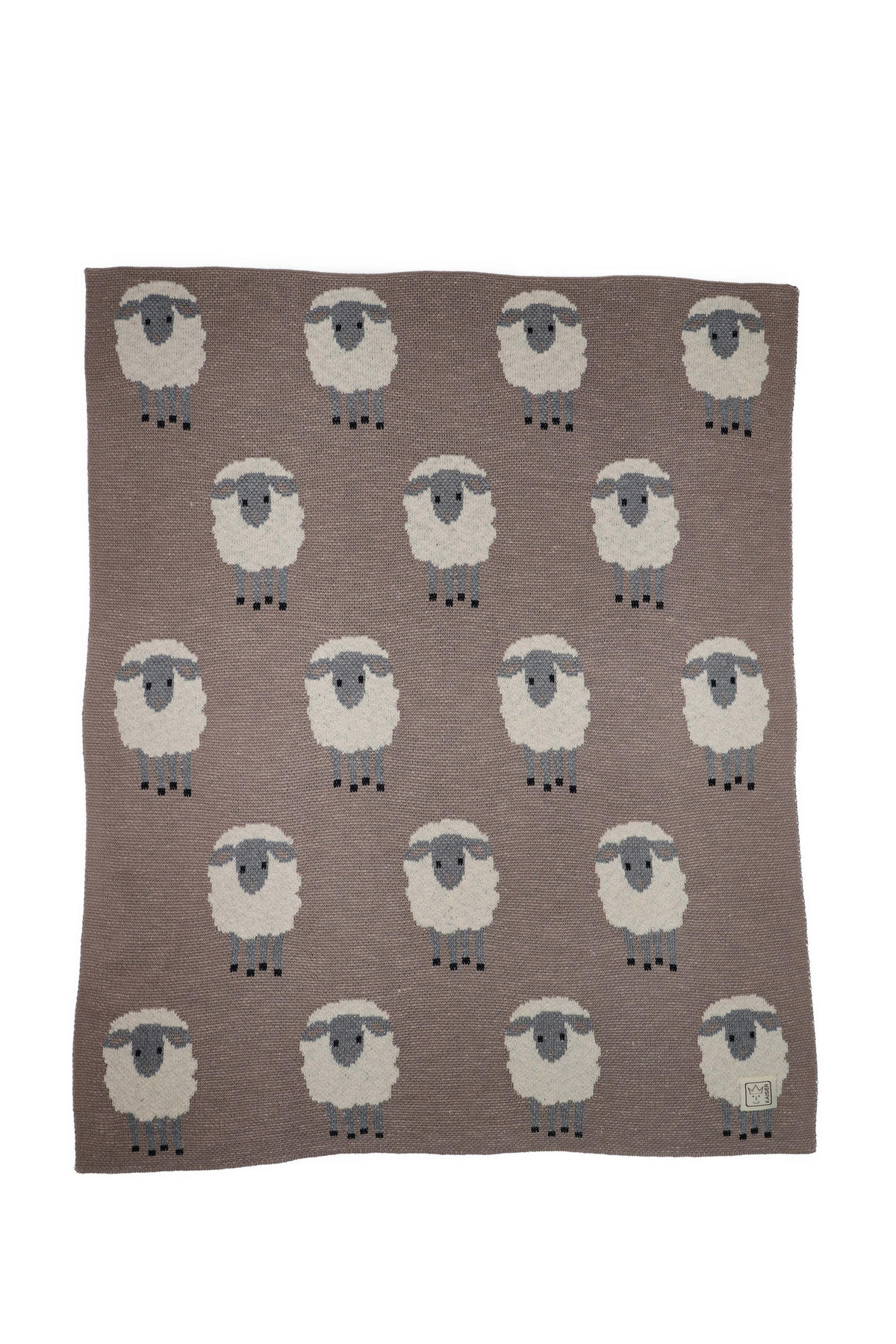 BABYDECKE Dolly Sheep Babydecke Strick ca. 80 x 100 cm - Multicolor, Naturmaterialien (100/80cm) - Kaiserbaby
