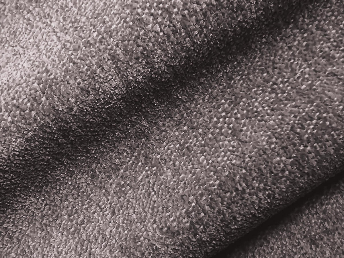 SESSEL Chenille Stoff Violett - Flieder/Schwarz, Holzwerkstoff/Kunststoff (120/72/115cm) - Makamii