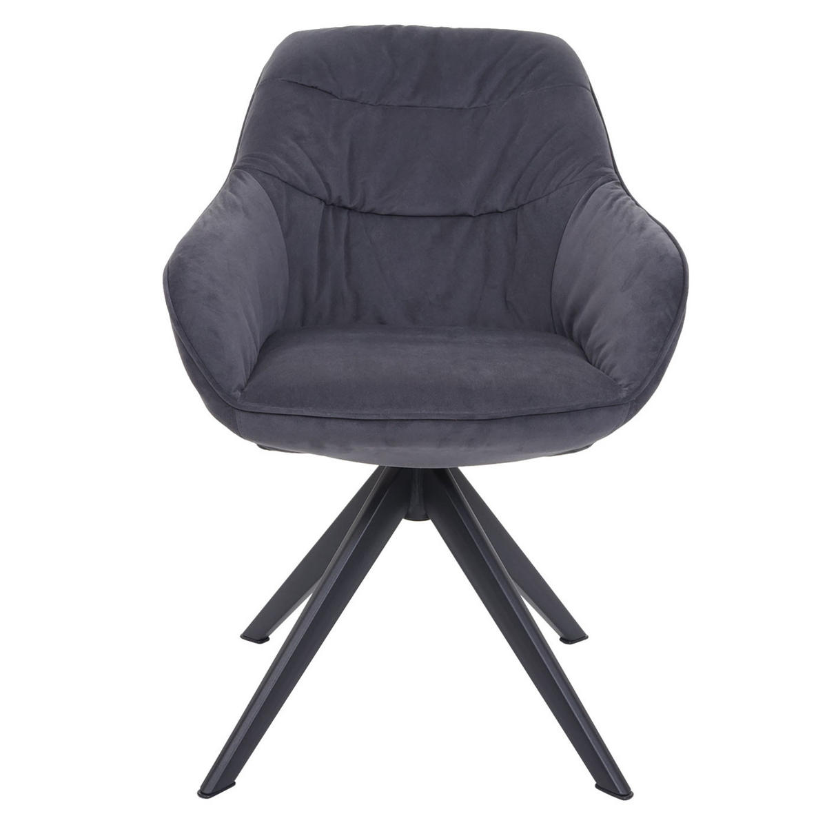 ESSZIMMERSTUHL Grau - Grau, Textil (59/84/52cm) - MCW