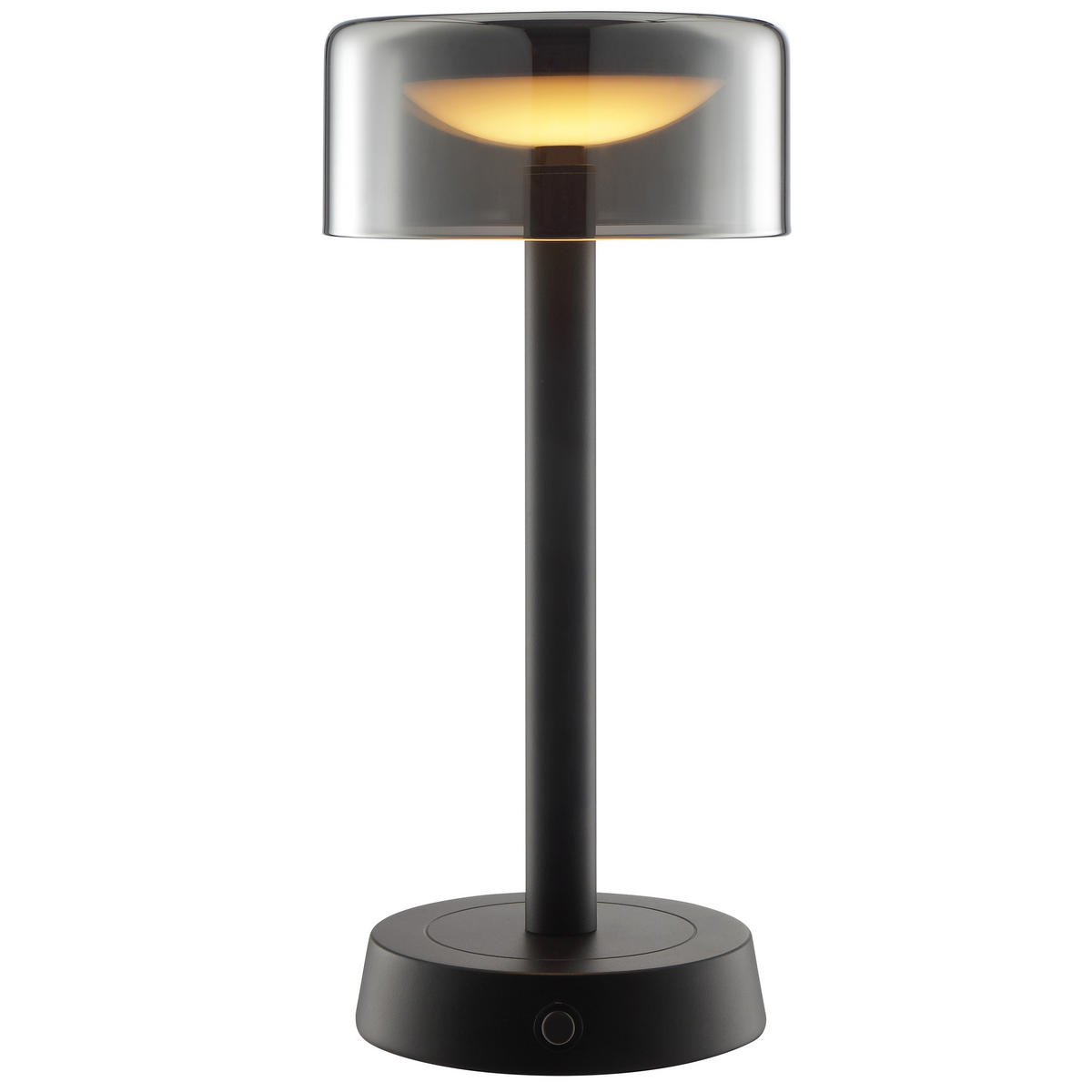 TISCHLEUCHTE Razor Schwarz 12/12/26 cm - Schwarz, Metall (12/12/26cm) - Brilliant