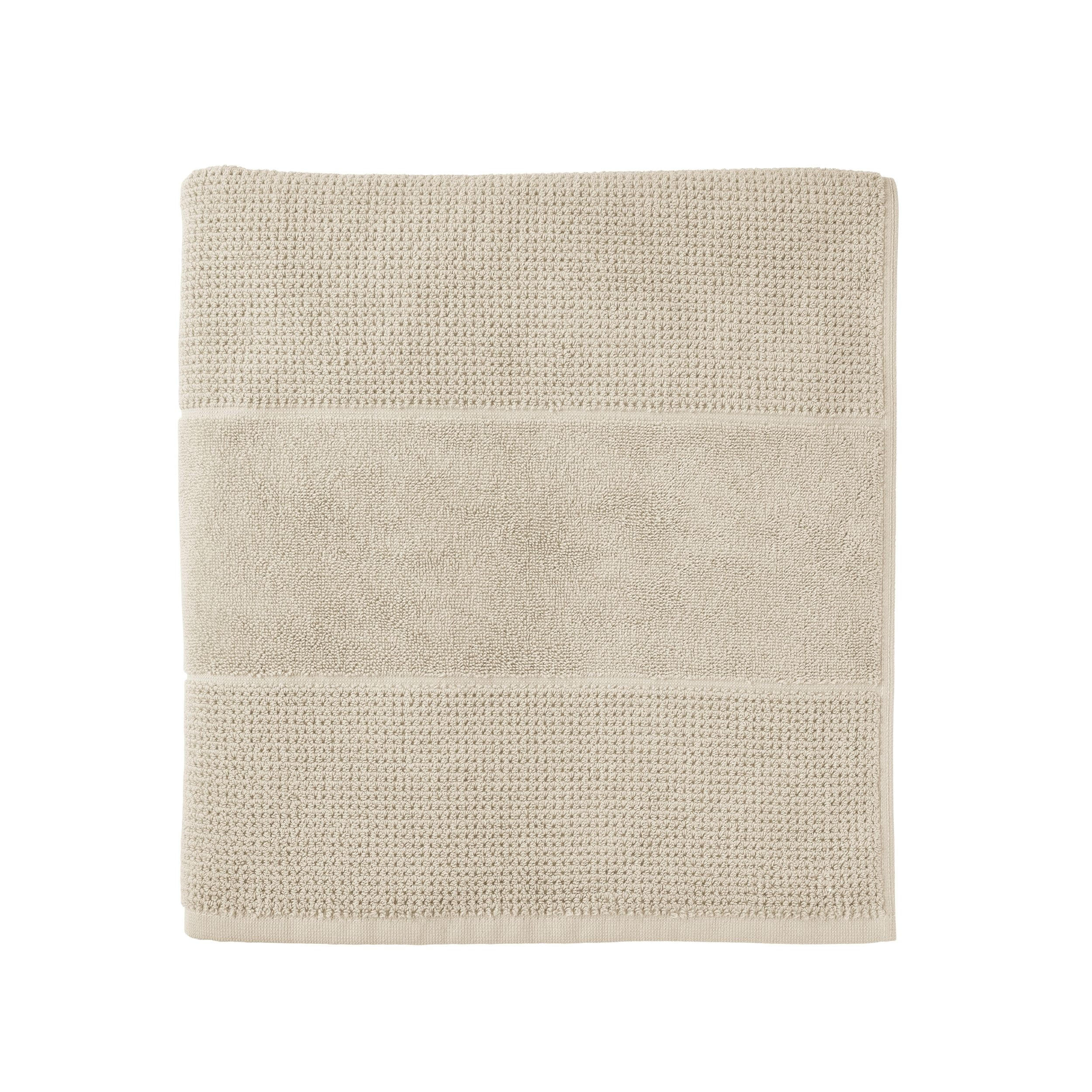 SAUNATUCH Turin - 75x200 cm - Helltaupe - Taupe, Textil (75/200cm) - SCHIESSER