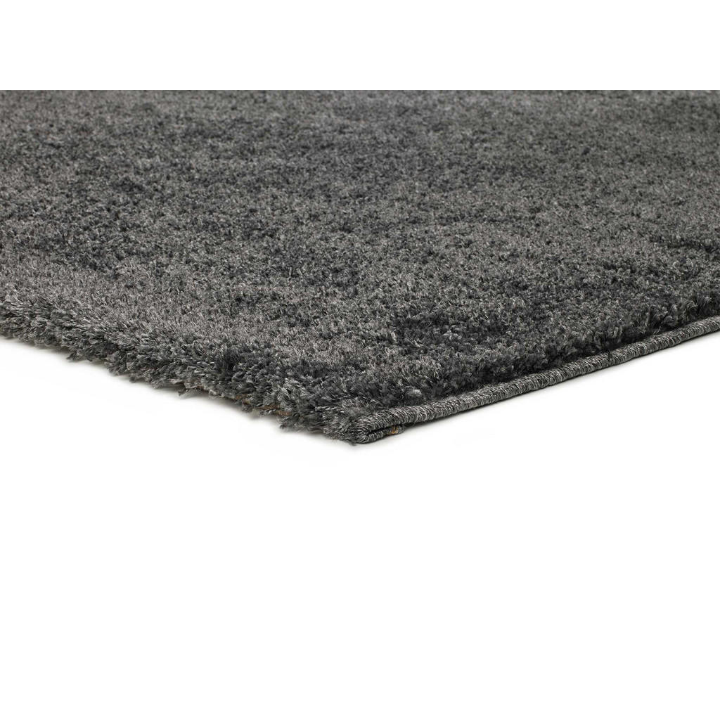 Thumbnail - Atticgo Hochflorteppich, Anthrazit, Textil, Uni, Rechteckig, 190x290 cm, Oeko-Tex® Standard 100, in verschiedenen Größen...