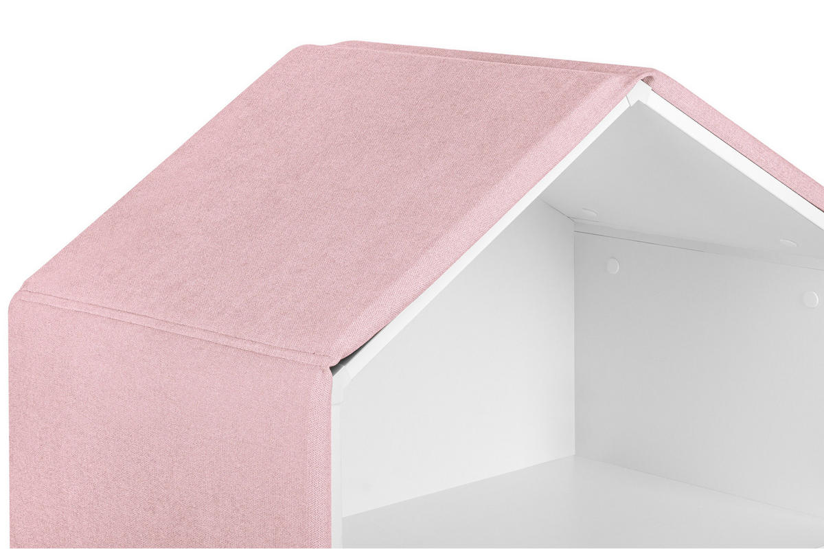 BEZUG-FÜR-KINDERKOMMODE MIRUM Abdeckung, Rosé - Pink, Textil (126/3/80cm) - KONSIMO®