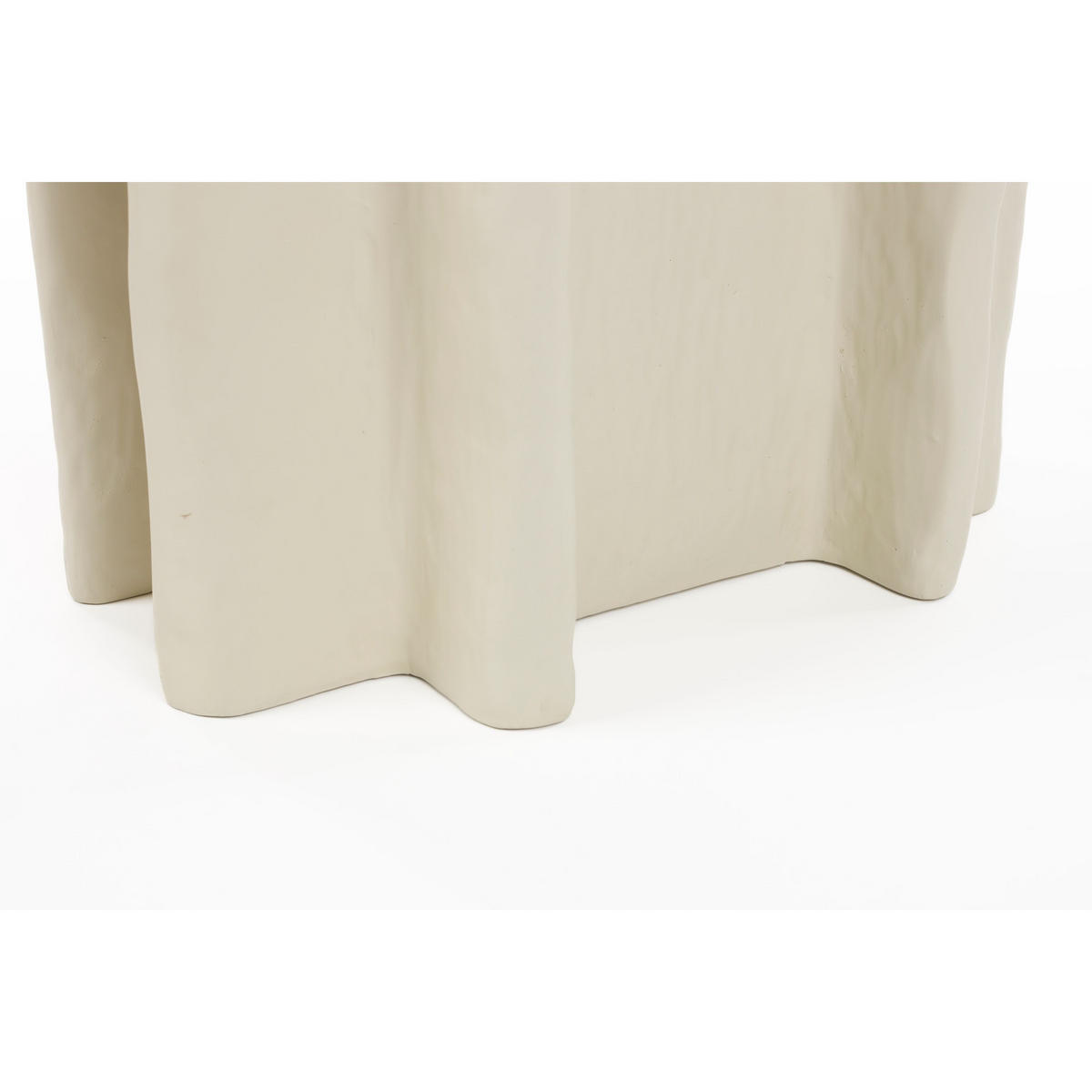 BEISTELLTISCH Born To Be Alive Ovaal 60x45 cm Beige - Beige, Naturmaterialien (60/45/40cm) - Bold Moneky