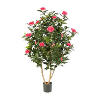 KUNSTBAUM Künstliche japanische Kamelie - Phileas 150 cm - Pink, Kunststoff (150cm) - aplanta