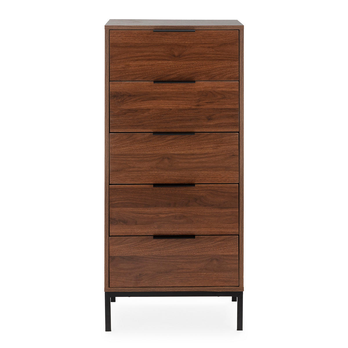 KOMMODE 50/115/40 Auri Walnussfarbe - Walnussfarben, Holzwerkstoff (50/115/40cm) - VS Venta-stock