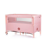 REISEBETT Relax Leinen 2 Ebenen pink Tasche, Reißverschluss, Räder, faltbar - Pink, Kunststoff (60/120cm) - Chipolino