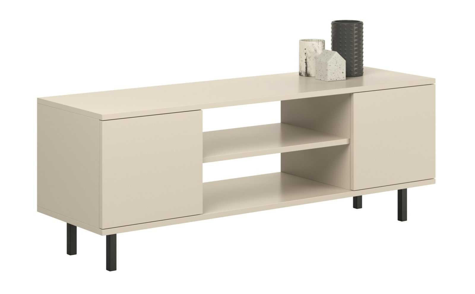 LOWBOARD Focus - Kaschmir, Holzwerkstoff (40/48/135cm) - RAUMHIRSCH FURNITURE