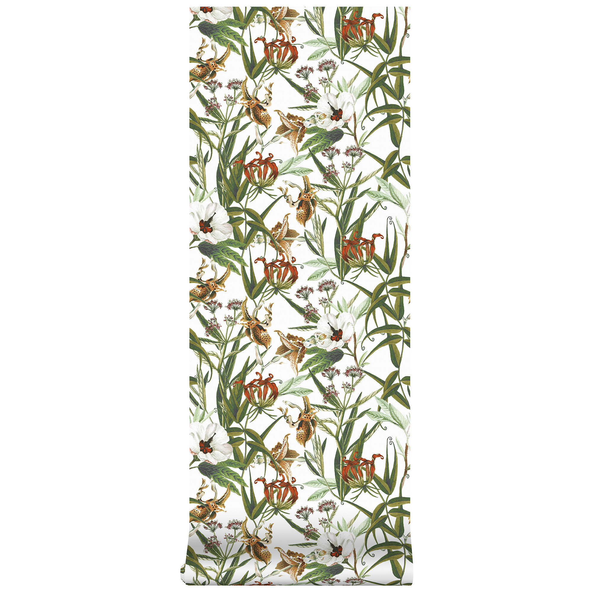 VLIESTAPETE Urban Floral 1005x52cm - Multicolor, Papier/Kunststoff (52/1000cm) - Superfresco Easy