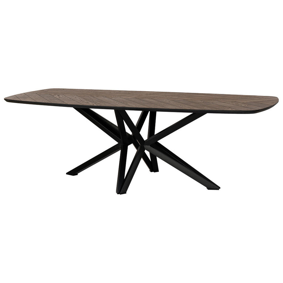 ESSTISCH aus Holz 240x100x77 cm - Braun, Holz (100/240/77cm) - Wanderlust