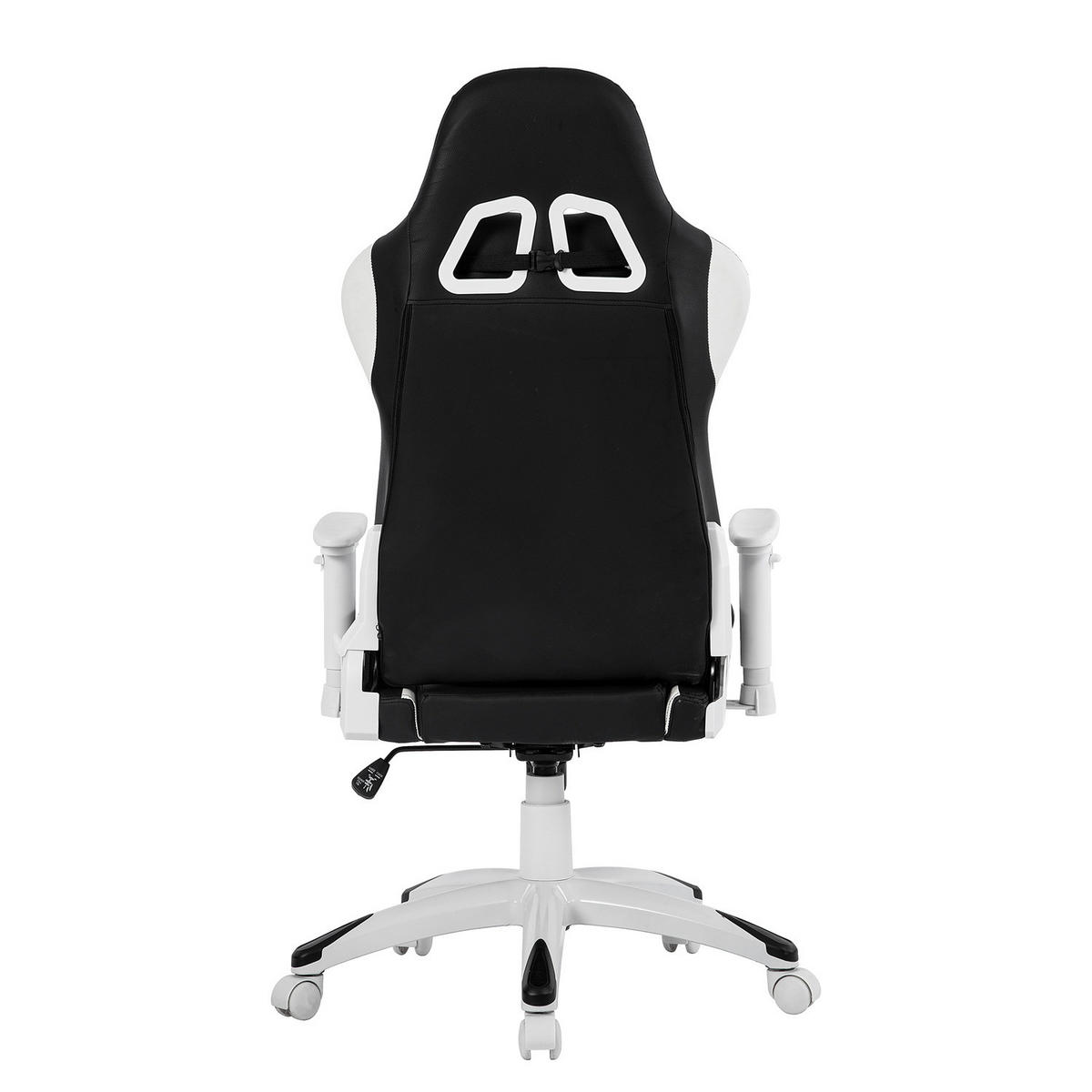 GAMING CHAIR - Kunstleder - Schwarz, Kunststoff (66/134/59cm) - home24