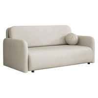 SCHLAFSOFA Viva Sun IV - Beige/Schwarz, Holz/Textil (170/85/103cm) - MIRJAN24