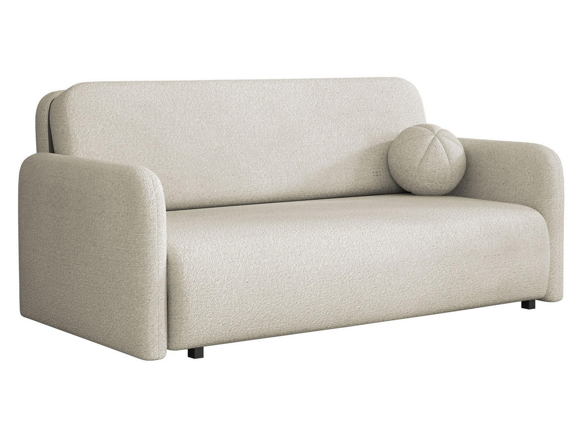 SCHLAFSOFA Viva Sun IV - Beige/Schwarz, Holz/Textil (170/85/103cm) - MIRJAN24