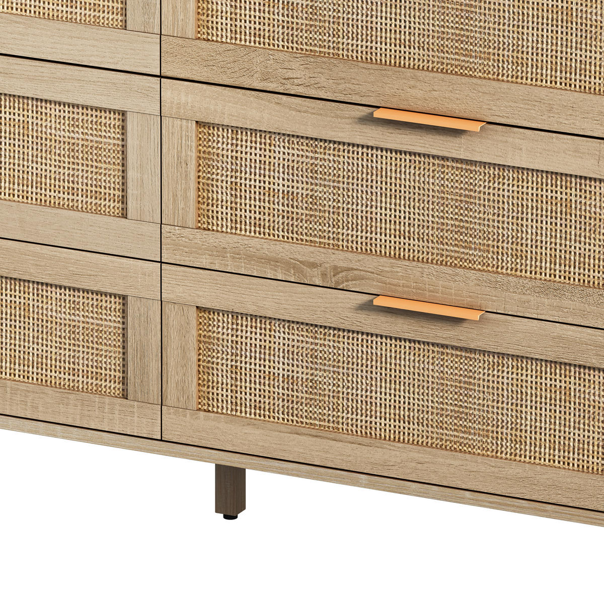 MEHRZWECKSCHRANK Naturton 130/40/75 cm - Hellbraun, Holzwerkstoff (40/75/130cm) - Urban Meuble