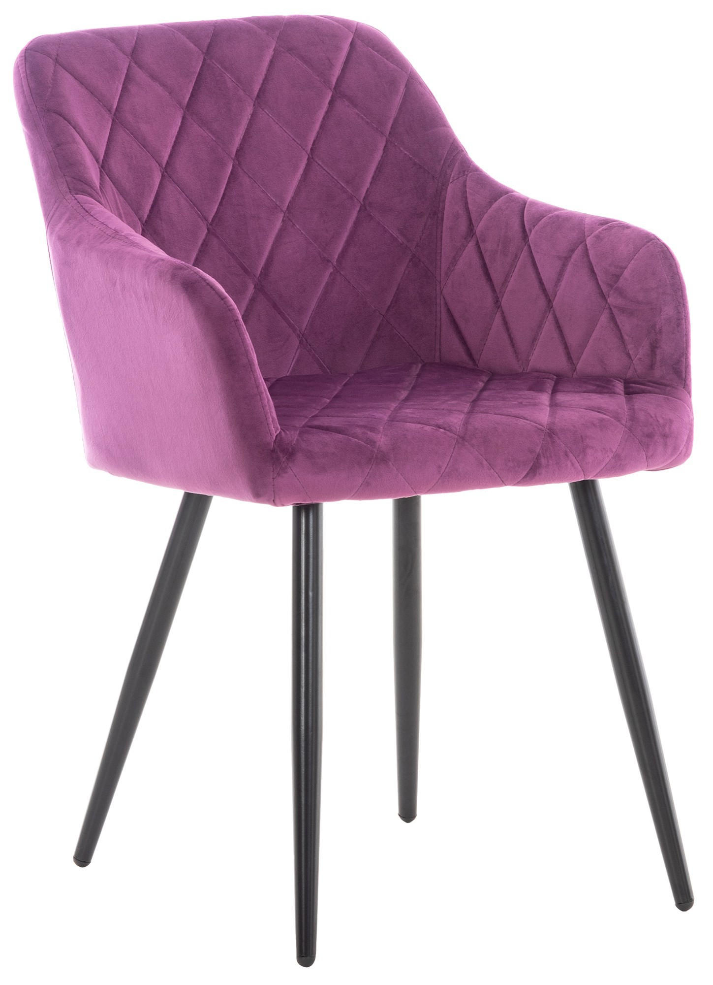 furnicato Esszimmerstuhl Lila 47x84x44 cm