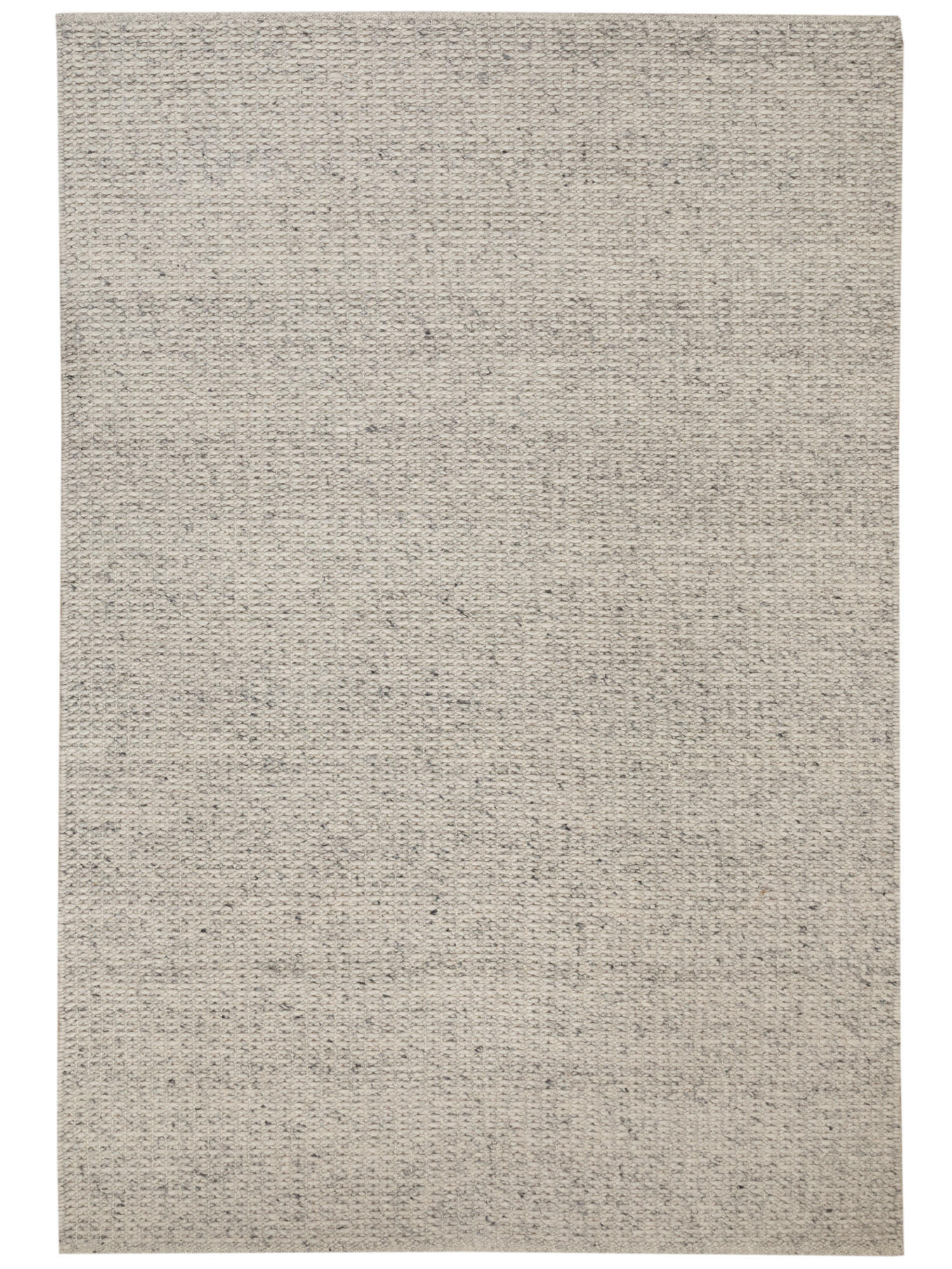HANDWEBTEPPICH 70/70 cm Kornau - Grau, Naturmaterialien (70/140cm) - Steffensmeier